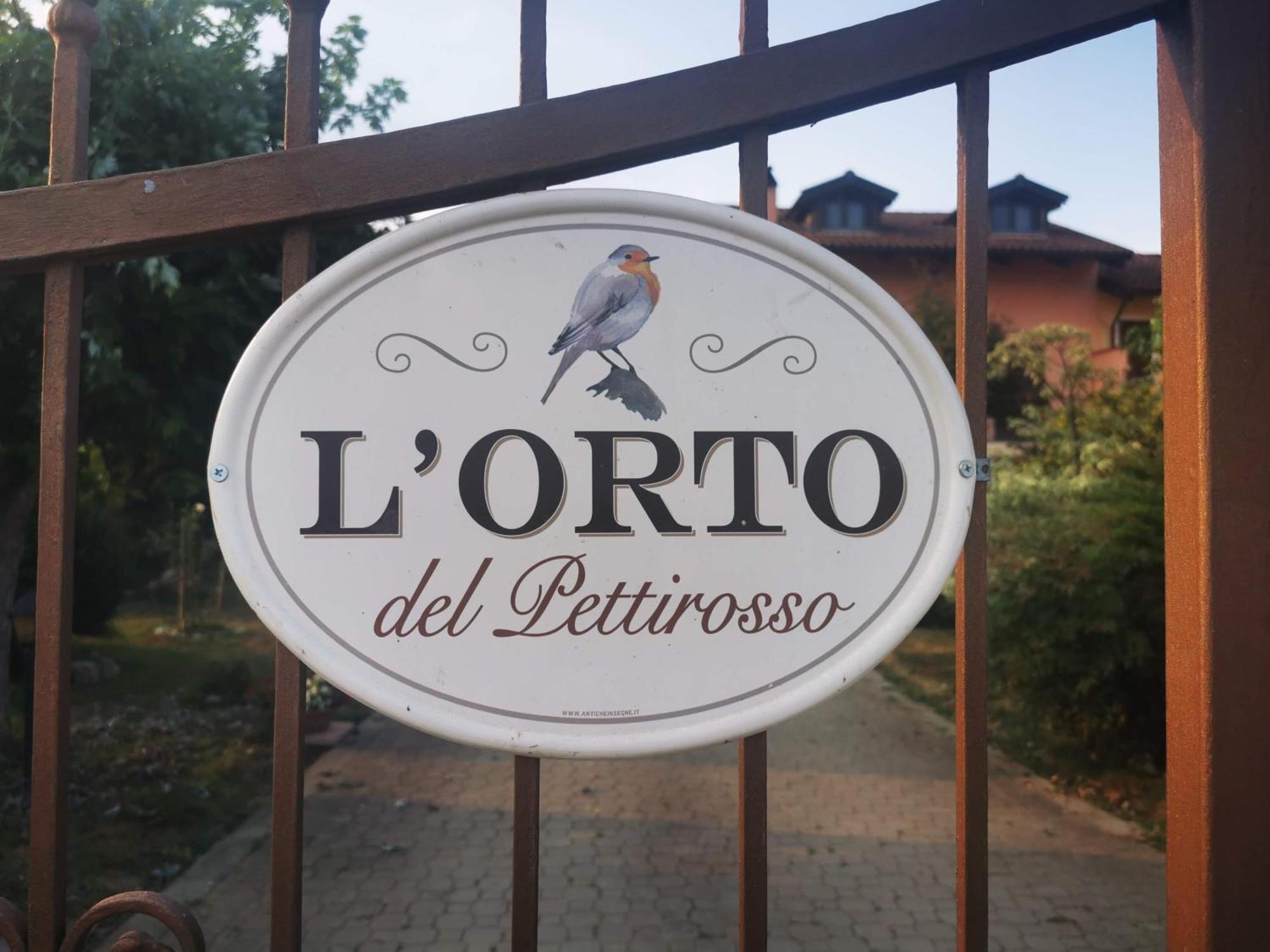 Orto Del Pettirosso Front Exterior foto